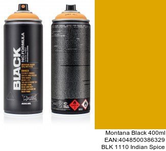 montana black 400ml  BLK 1110 Indian Spice imprimacion spray para coche