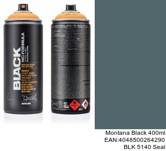 montana black 400ml  BLK 5140 Seal pintura en spray para coches